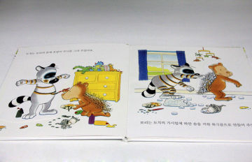 Personalised Children Reading Hardcover Books Printing With Foam / Cd