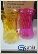 machine glass vases