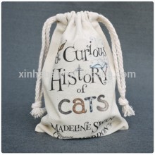 Organic drawstring cotton bag