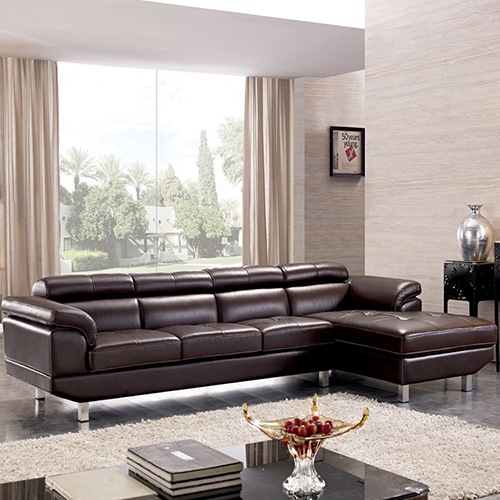 Leather Chaise Sofa