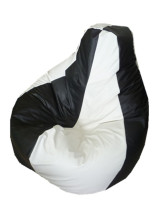 pu leather indoor beanbag sofa