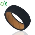 Layer Fashion Ring Custom Silicone Elastic Couple Ring