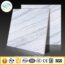 Foshan City High quality Italian Carrara white glazed marble porcelain floor tile 600X600 800x800mm