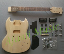 DIY Custom Design Sg Electric Guitar Kit/Unfinished Guitar Kits/Guitar Parts (SG003)