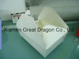 Custmized Paper Snack Box for Taking Away (GD-PB1003)