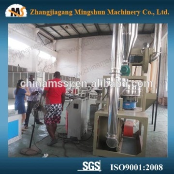 SMW500 plastic powder machine / mill for pvc used / plastic machine mill