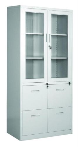 Reliable Metal Office Filing Cupboard With Lockable Doors