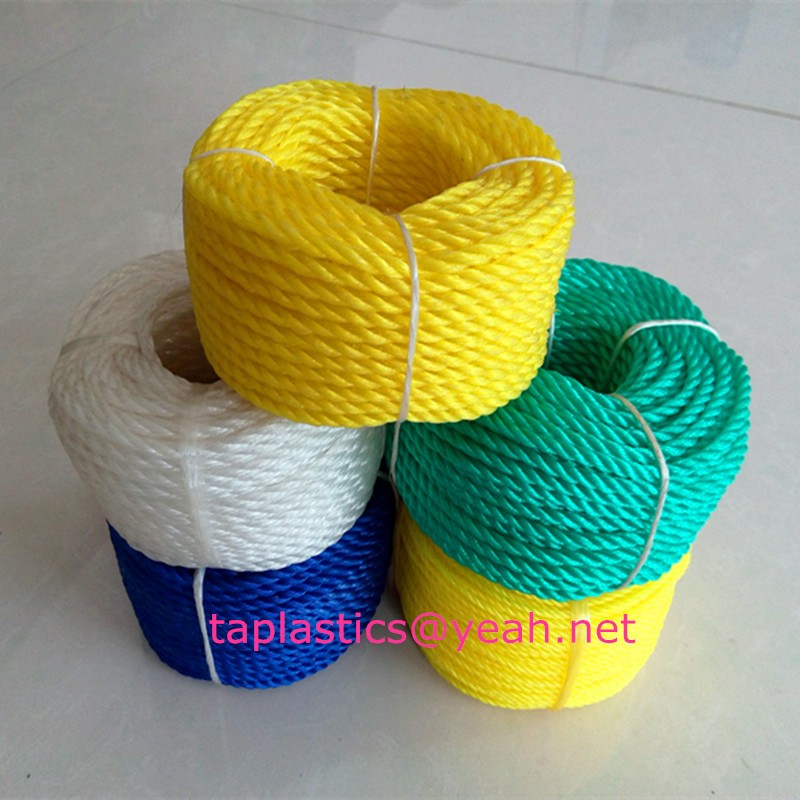 pp pe plastic nylon rope with color rope 3mm diameter price $2.0