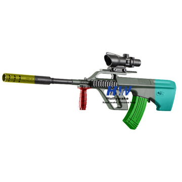 Aug Automatic Gel Water Guns: AK47 Uzi M416 M4 Orbie Electric Splatter Ball Gun Blasters