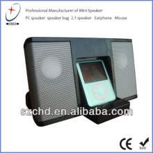 for iphone dock station speaker with multimedia function