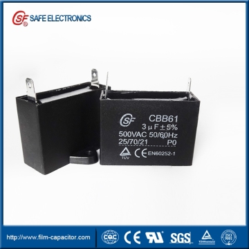 CBB61 ceiling fan capacitor