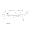 HWS Material Stepped Punches with Conical Head