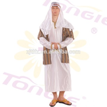 China wholesale sexy Arab man costume Carnival cospaly costumes in white color
