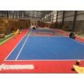 Jubin lantai getah untuk badminton luar