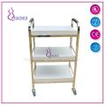 Plastic baffle moving trolley