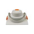 Energieeffiziente Quadratdecke LED -Gehäuse Downlight