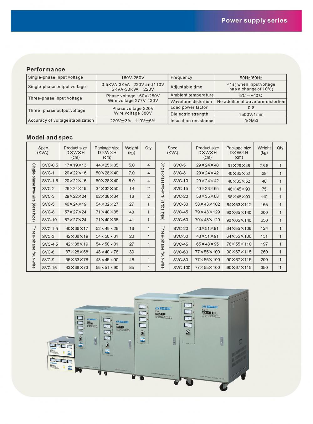 ac servo motor high accuracy full-automatic AC voltage stabilizer