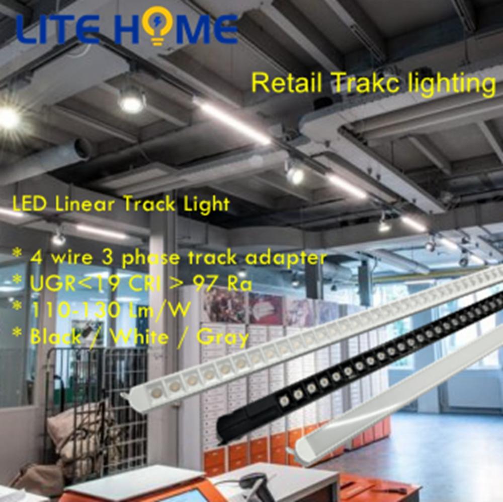 Ugr 10 Track Linear Lights For Retail Lighting