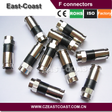 RG6 Compression ppc ex6xl f brass connector