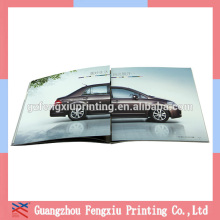Full color folded brochure printing , cheap brochure printing for car , brochure printing service
