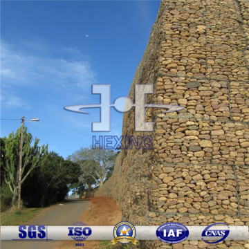 HEXING rock-filled wire mesh gabion cages| stone gabion boxes