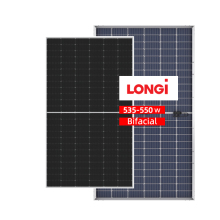 Longi Factory Wholesale 550W Bifacial Solar Panels Available for Immediate Shipment