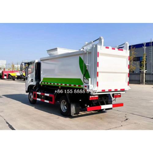 Dongfeng D6 Caminhão de coleta de lixo de barrela de cozinha