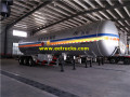 60cbm 30ton LPG Transport Semi-trailers