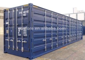 40ft full access side open container with container end door