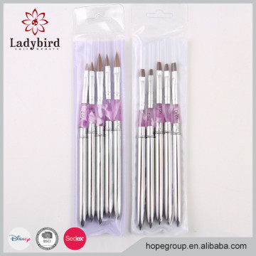 Manufacturer supply hot sale nail tool nail polish brush set