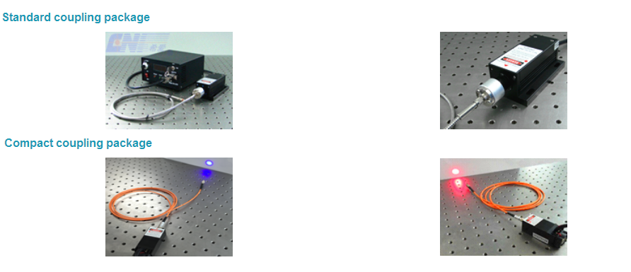 fiber coupling laser