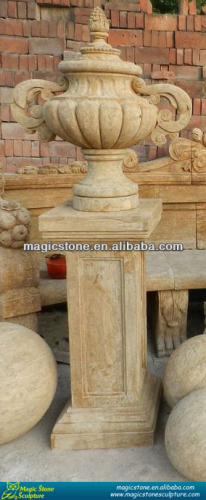 artificial sandstone decorative stone pillar