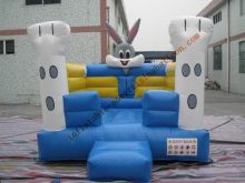 Rabit Inflatable Castle Bouncer Advertising Outdoor For Rentals