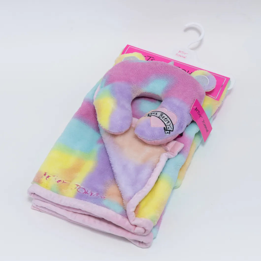 Factory Direct Selling Throw Baby Flannel Blanket Cashmere Feeling Flannel Throw Blanket