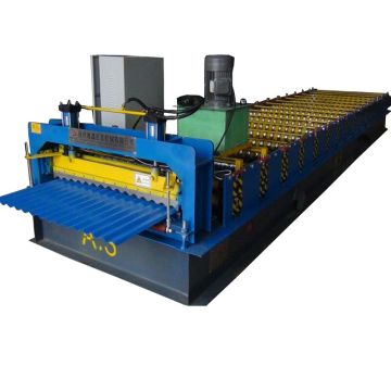 Building roof panel corrugated aluminium sheet machine