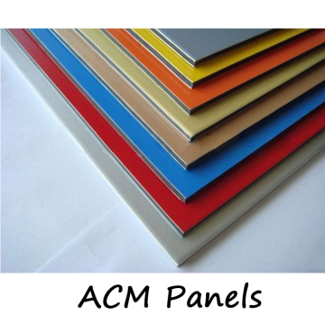 Paneles Acm compuestos de aluminio recubiertos de PE