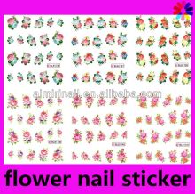 peony water transfer nail sticker decal BLE1731-BLE1741