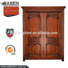 well carved mahogany solid wood enropean style entry doors