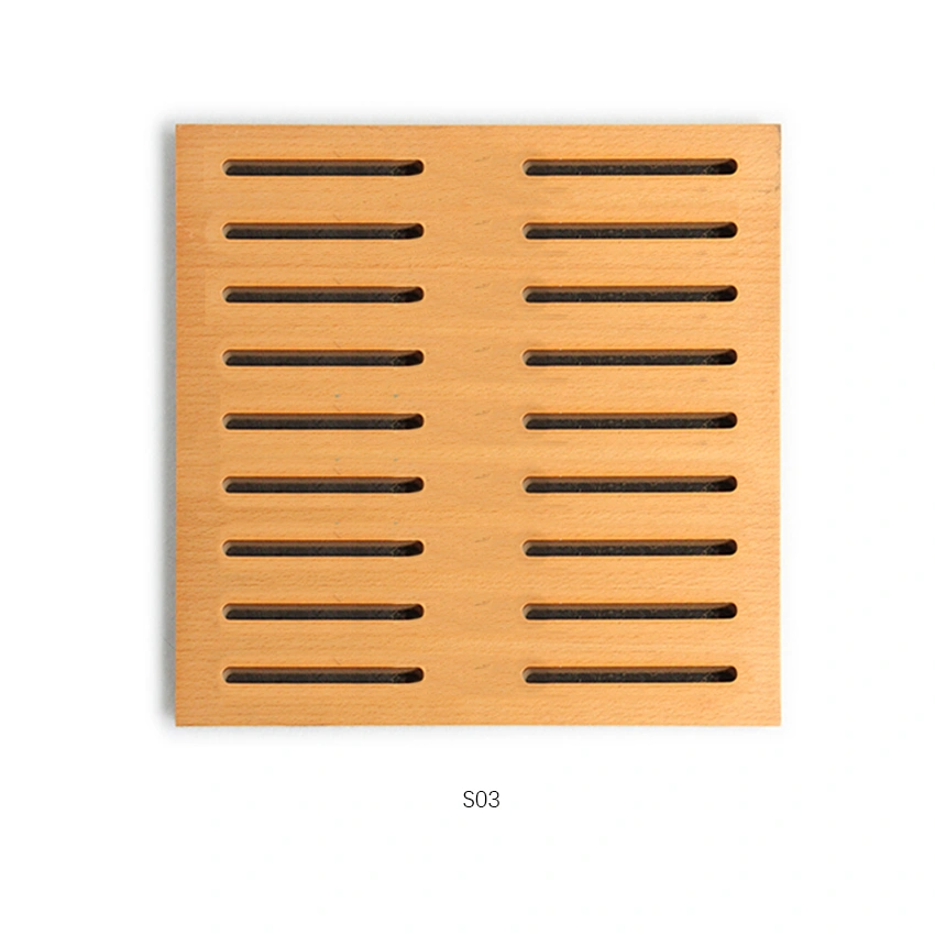 Cheap Timber Slot Wall Sound Proofing Panel for Meeting Room