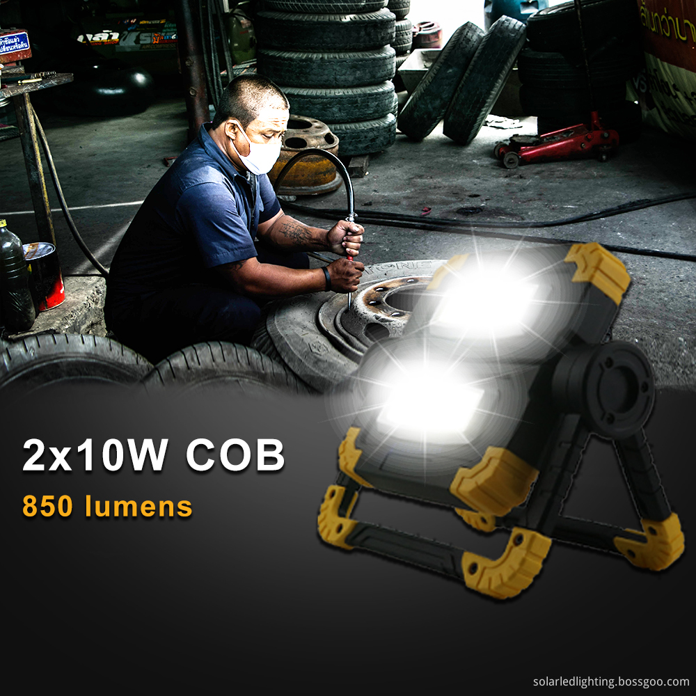 Cordless Outdoor LED Floodlight