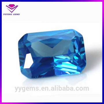 Loose Aquamarine Octangle 10*12mm Cubic Zirconia CZ Gems