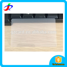 Transparent clear blank plastic card pvc card for UV printer
