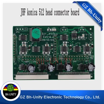 JHF 12 pin head connector /capping board /interface board for outdoor inkjet printer with konica printhead