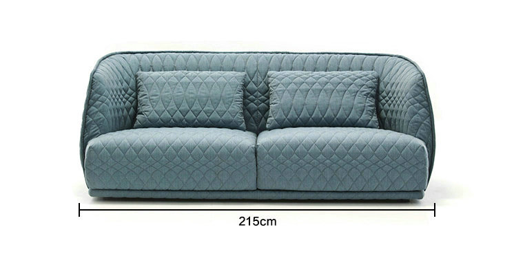 Modern Style Fabric and High Density Sponge 552 FLOE INSEL Sofa for Packing Living Room Furniture