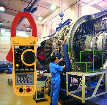 Clamp meter AC/DC TRUE RMS CLAMP METER, ac dc digital clamp meter V&A VA316 VA318