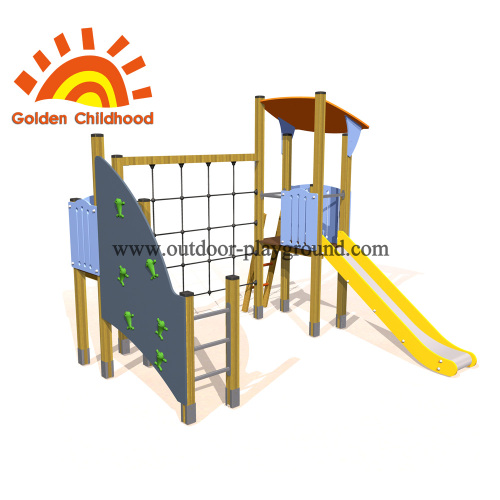 Flour Bridge Outdoor Playground Equipment Untuk Anak-Anak