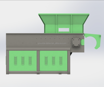 PVC Pipe Grinder: Lumps Shredder and Recycling Machine