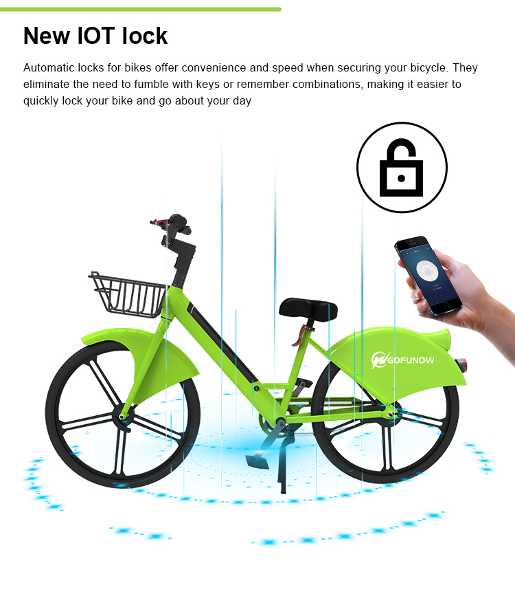 GOFUNOW SHARING ELECTRIC BIKES IOT LOCK