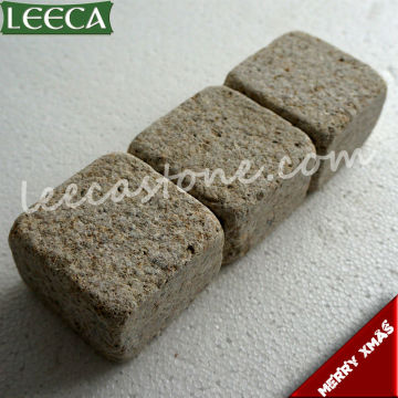 Natural paving stone mosaic