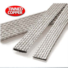 New Energy Vehicle Battery Tinned Copper Braid Bonding Jumper Wire